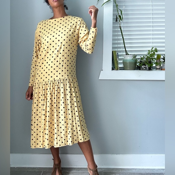 Vintage drop waist dress - Picture 1 of 4